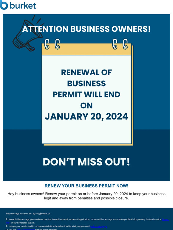 Have you Renewed Your Business Permit?