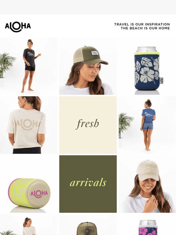 ALOHA Collection: NEW Apparel + Accessories are Here! 🌺 | Milled