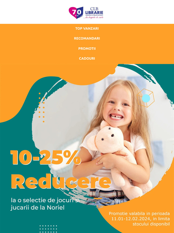 📚🧸🤖 Promotii si noutati pentru toti! 🤖🧸📚