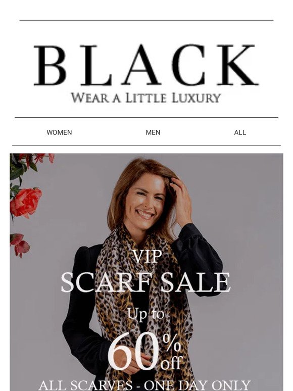 VIP Scarf Sale | Up to 60% off All Sarves