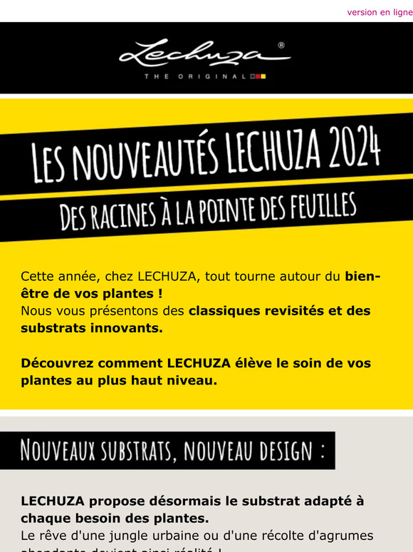 Découvrez les nouveautés LECHUZA 2024