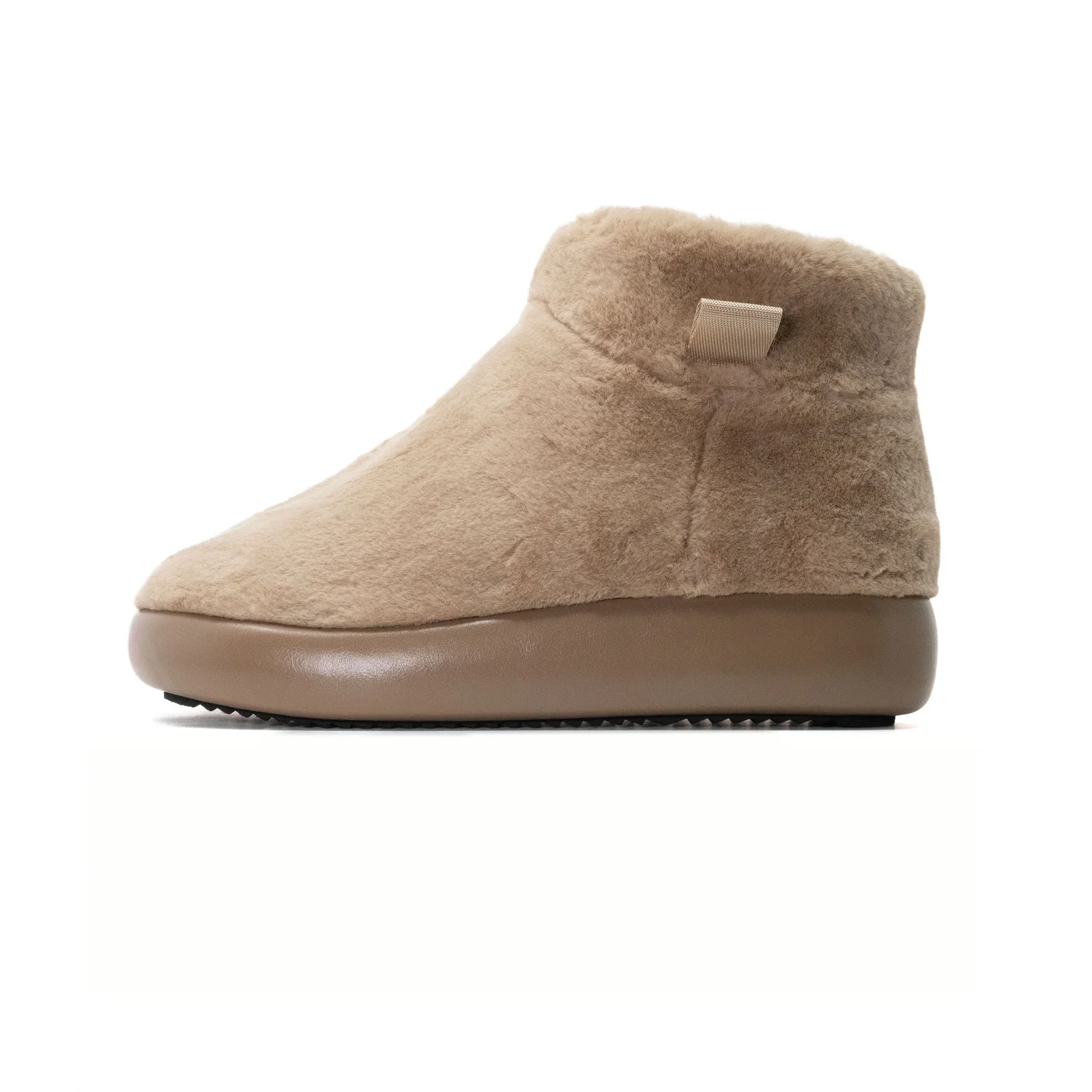 Image of ROAM CLOUD MAGIC MOON BOOTIE BEIGE FAUX FUR