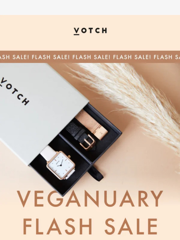 Veganuary flash sale is here 😍