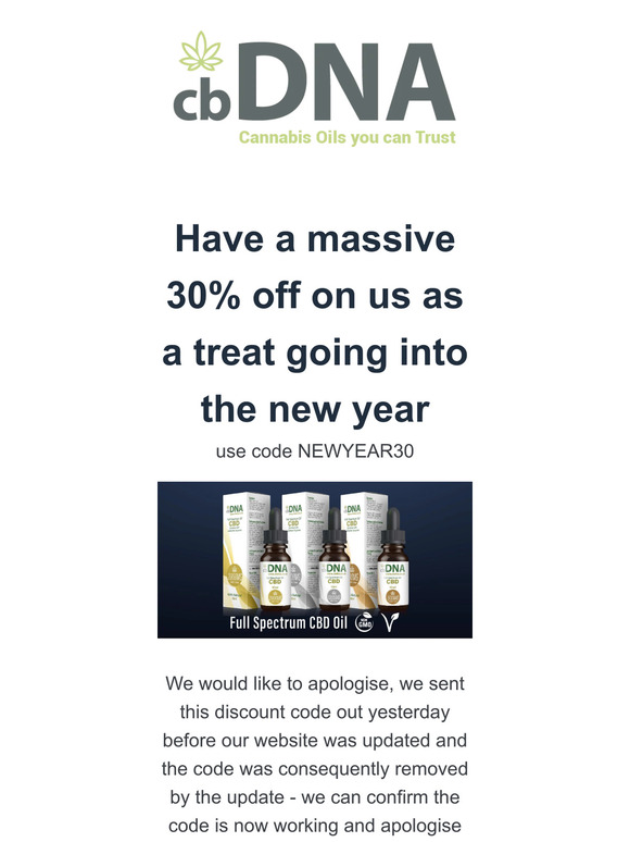 A massive 30% off across our entire range