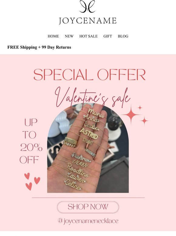 💕 Love Is in the Air: Personalize Your Valentine's Day Gift!