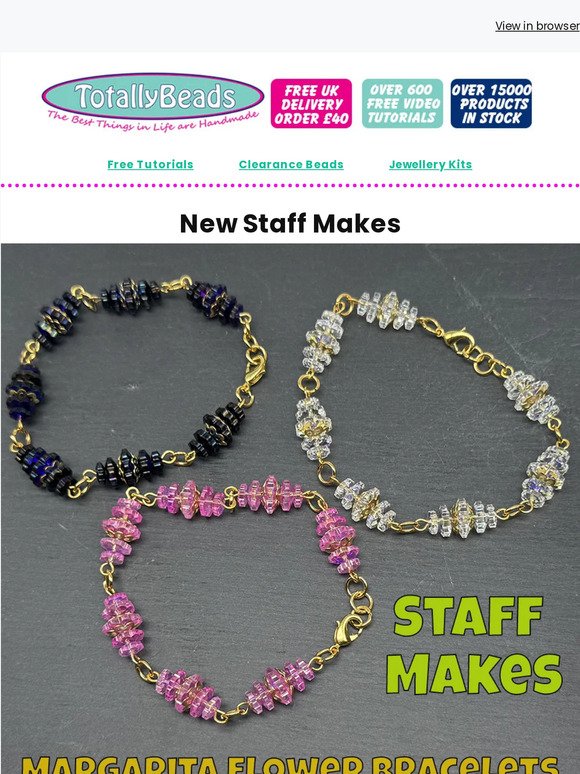 New Staff Makes Margarita Bracelets | Alyssa Bracelets 10% OFF | Gemstone Round Beads