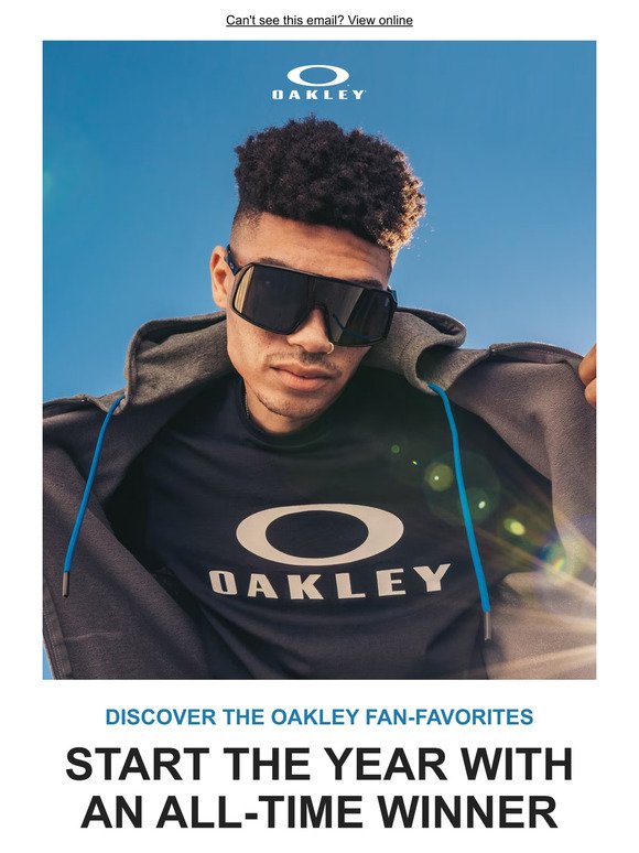 Start The Year With An Oakley Bestseller