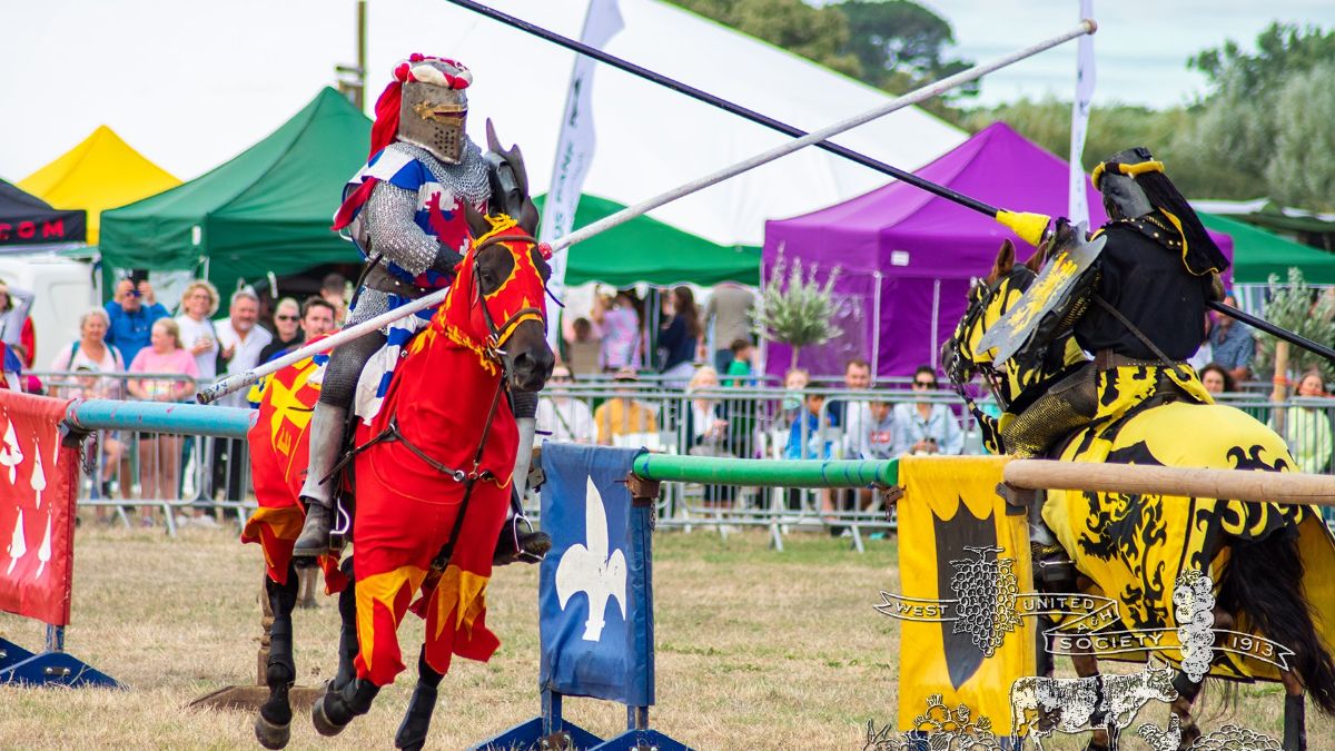 Jousters at the West Show