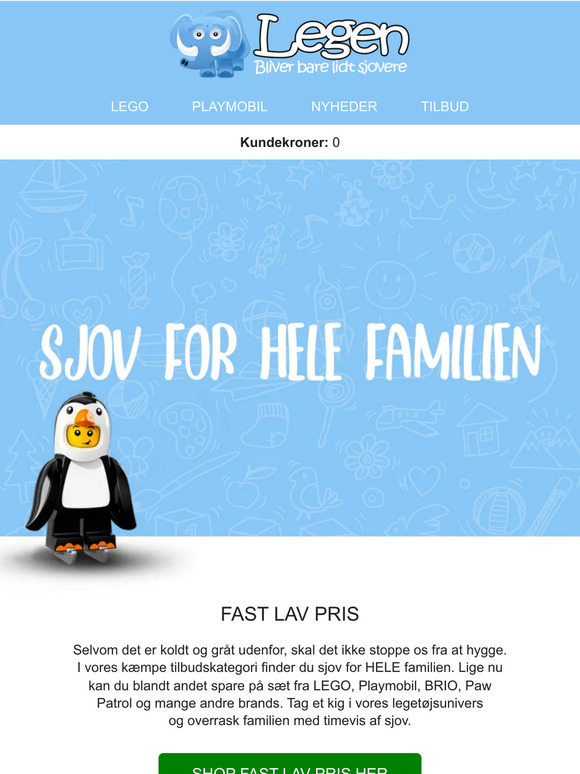Sørg for sjov og leg til hele familien 🚀