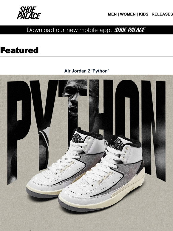 Shoe Palace: AIR JORDAN 2 PYTHON | Milled