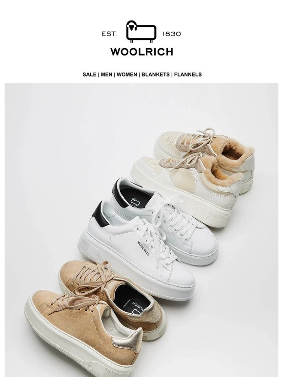 Ankle boots or sneakers? Find your perfect Woolrich pair!