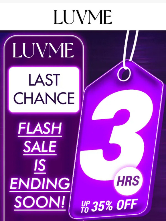 Luvme Hair Final 3 Hours of the Mega Sale! ⏰ Milled