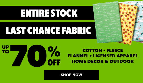 JoAnn: LAST CHANCE up to 70% Savings ! Novelty Cotton Prints $5.99yd ...