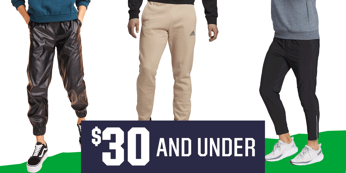  $30 and under.