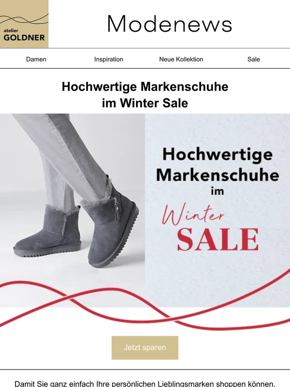 Hochwertige Markenschuhe im Winter Sale