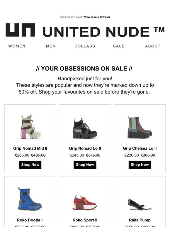 You Obsessions are on SALE