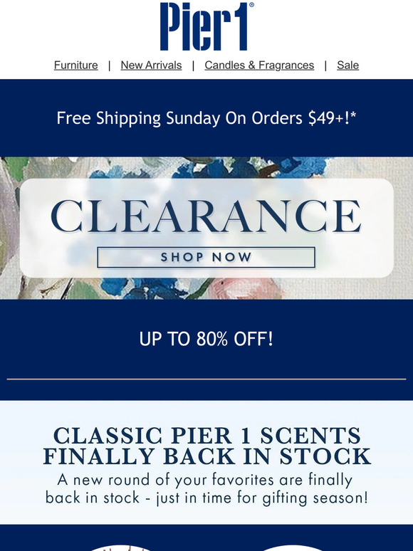 Pier 1 Email Newsletters Shop Sales Discounts And Coupon Codes   C@2x 