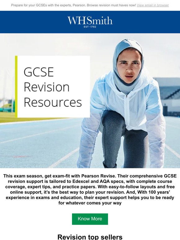 Get exam-fit with Pearson Revise 📚
