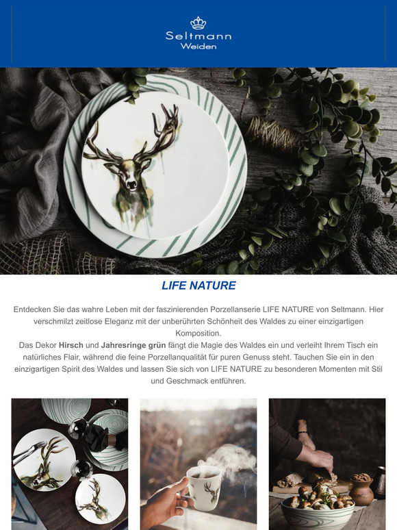Neuheiten bei Seltmann entdecken  | Newsletter Seltmann Weiden Shop