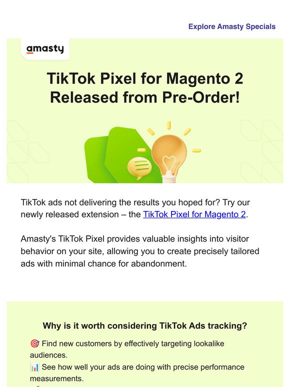 🌟 Master Your TikTok Ads with Amasty’s Pixel
