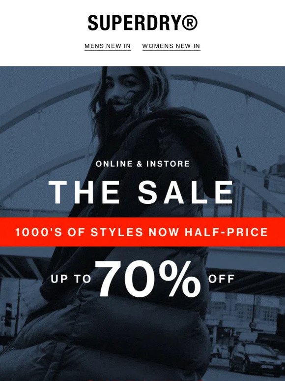 Shopping the up to 70% off sale?