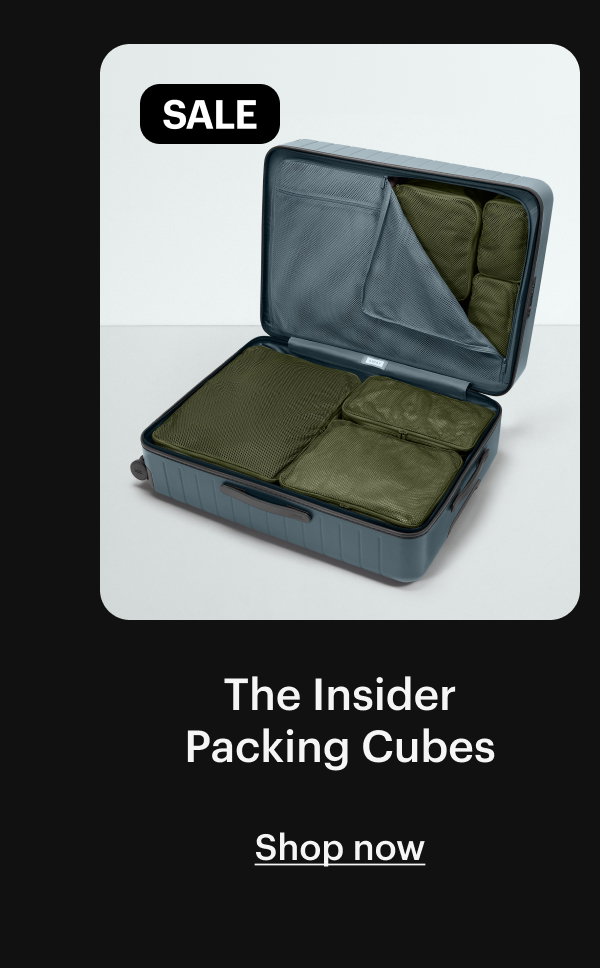 The Insider Packing Cubes