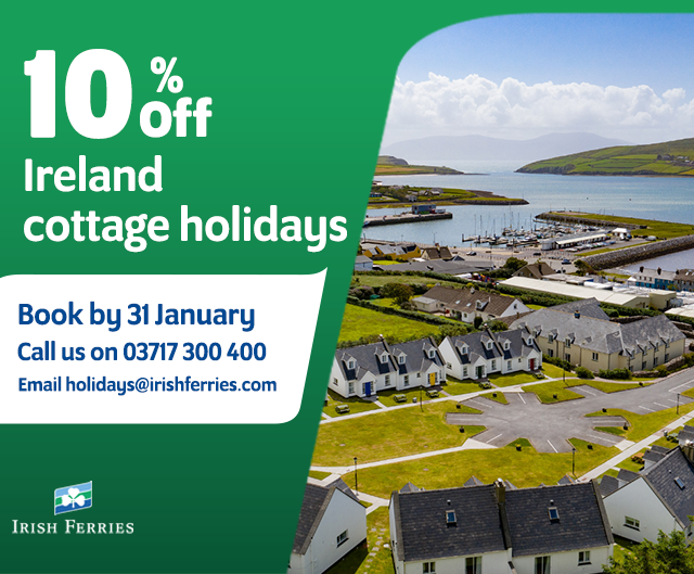 IrishFerries 🍀 Discover the Magic of Ireland with 10 off on Cottage