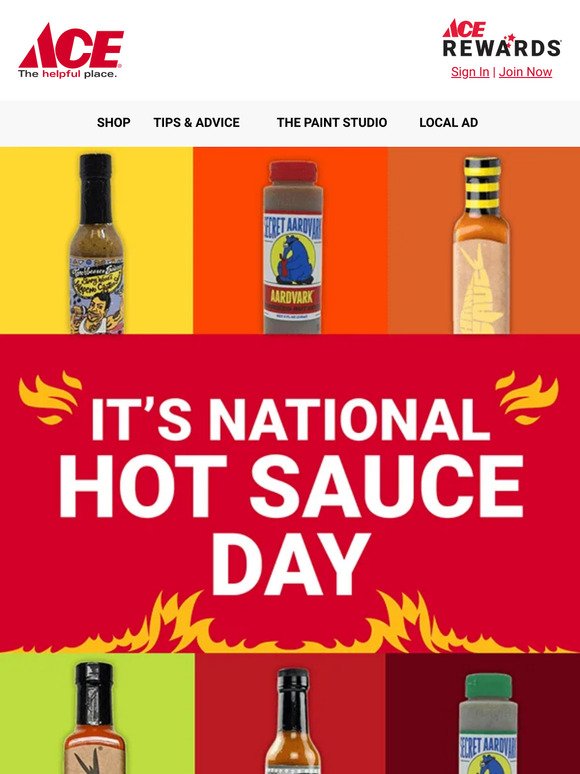 Save on Hot Sauces from 🔥 to 🔥🔥🔥🔥🔥
