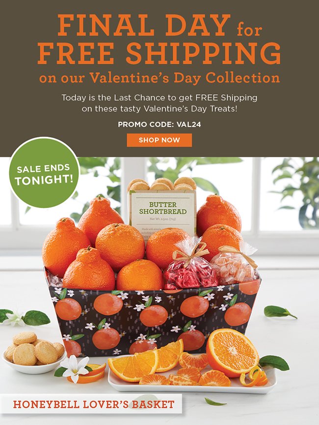 EXPIRING - Your Free Upgrade for Valentine's Day Expedited Delivery Ends  Tomorrow! - Hale Groves