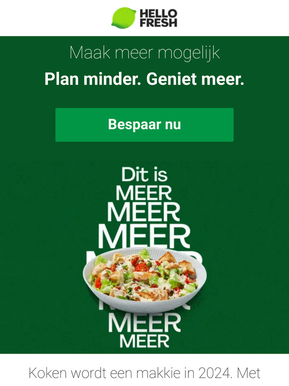 🧘 Al je maaltijden gemakkelijk geregeld