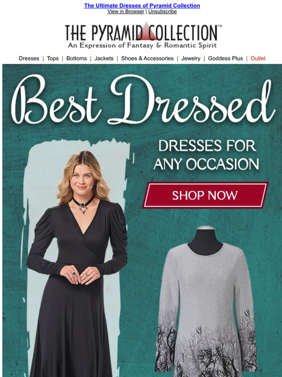 Pyramid Collection Be Shamelessly YOU Shop Our Dress Collection Now