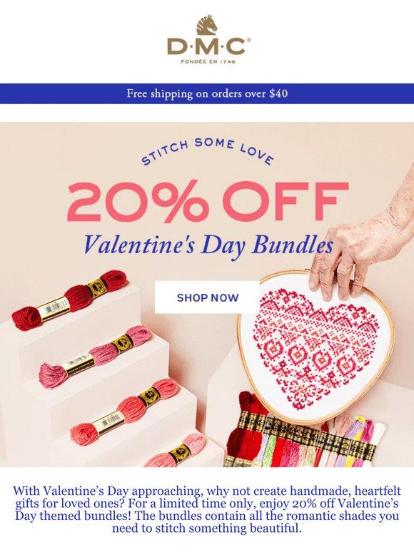 20% off Valentine's Themed Bundles ❤️