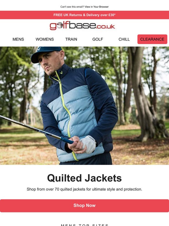 50%+ Off Quilted Jackets