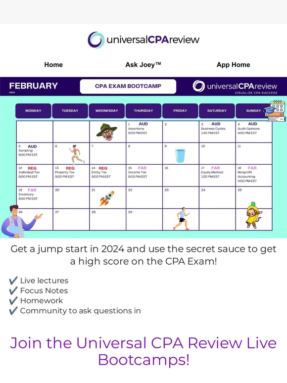 ✅ CPA Exam Bootcamp announcement!!!