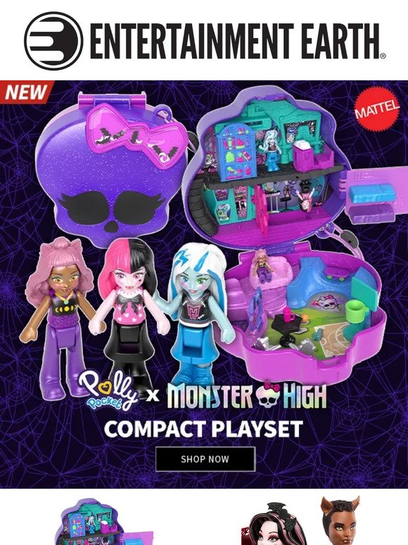 Monster High's Newest Student? Polly Pocket! 🖤❤