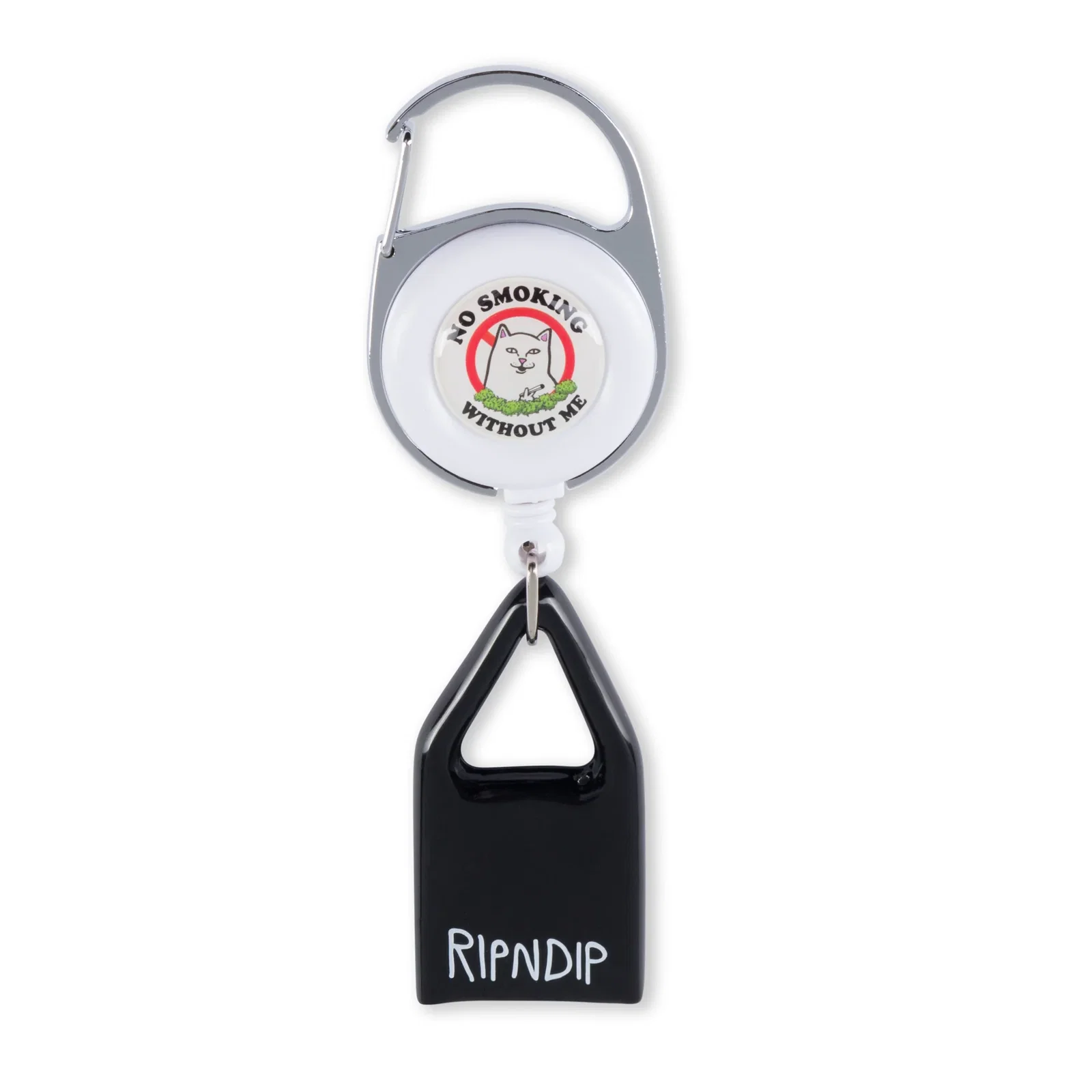 Image of No Smoking Lighter Leash (Silver)