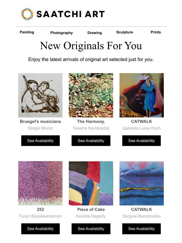 New Originals Picked for You