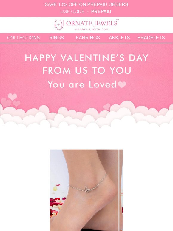 Treat your Valentine with up to 80% off