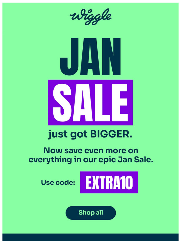 Extra 10% off sale - code inside!