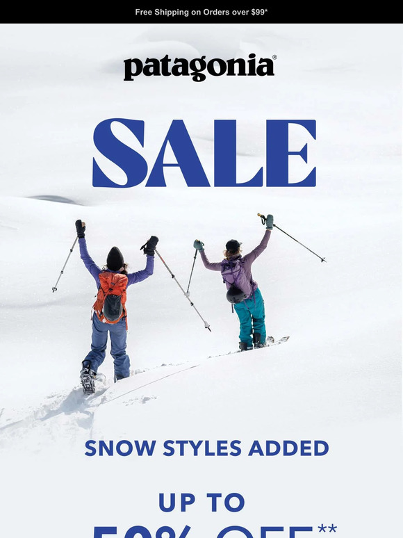 Patagonia Email Newsletters Shop Sales, Discounts, and Coupon Codes