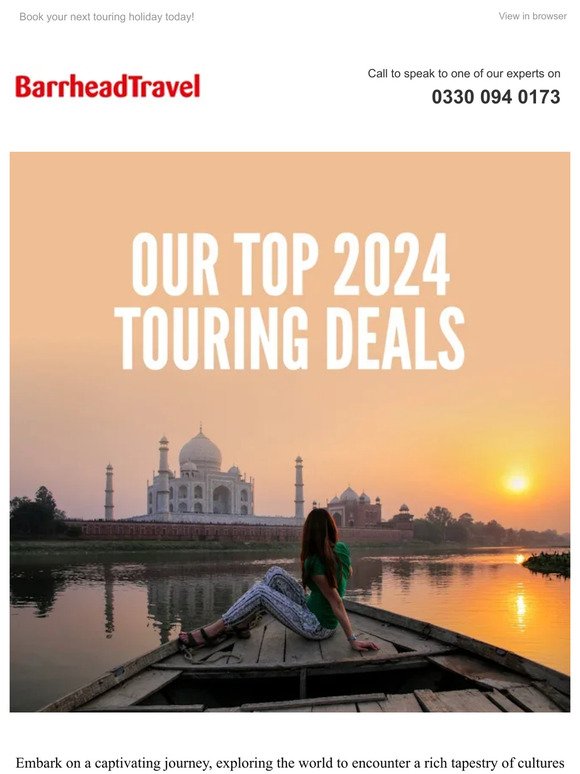Touring & Adventure Amazing deals 2024/2025 | Book now from £899pp!