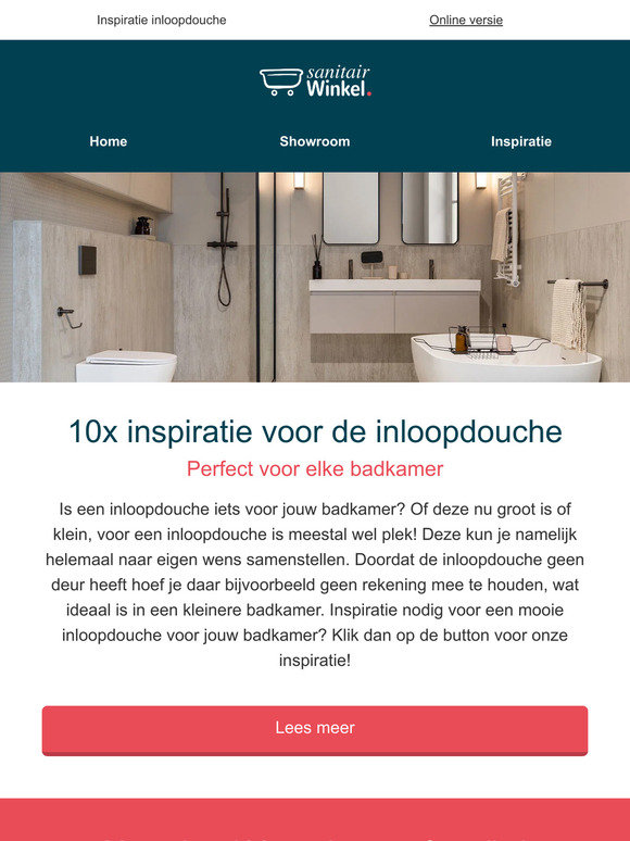 Sanitairwinkel Nl X Inspiratie Voor Een Inloopdouche Milled