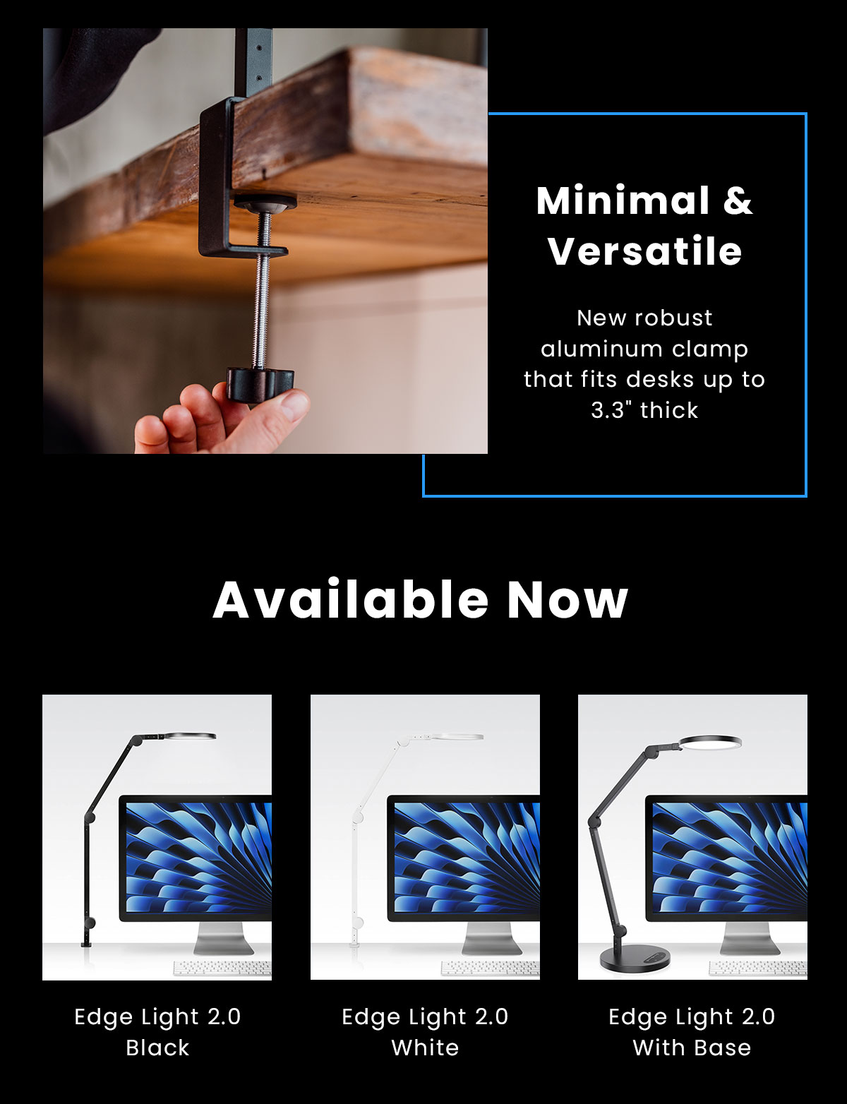 Demand more than a desk lamp and light up your vision.
