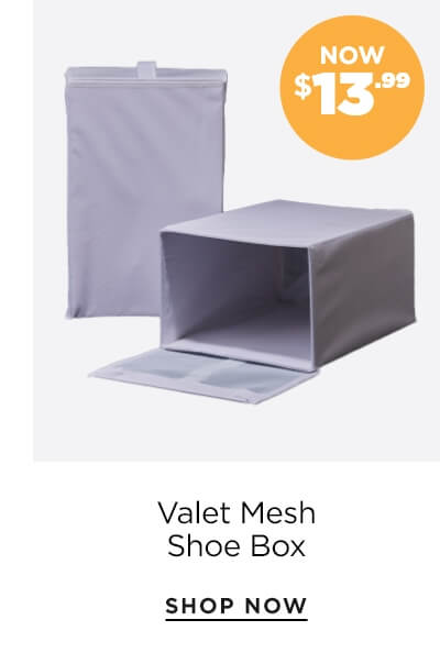 Valet Mesh Shoe Box now $13.99