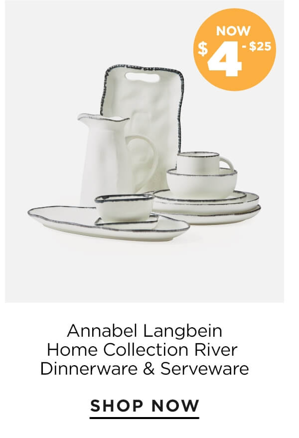 Annabel Langbein Home Collection River Dinnerware & Serverware now $4 - $25