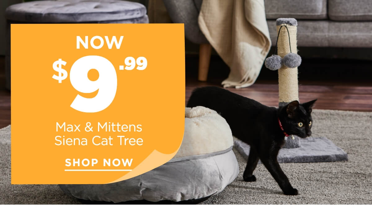 Max & Mittens Siena Cat Tree now $9.99