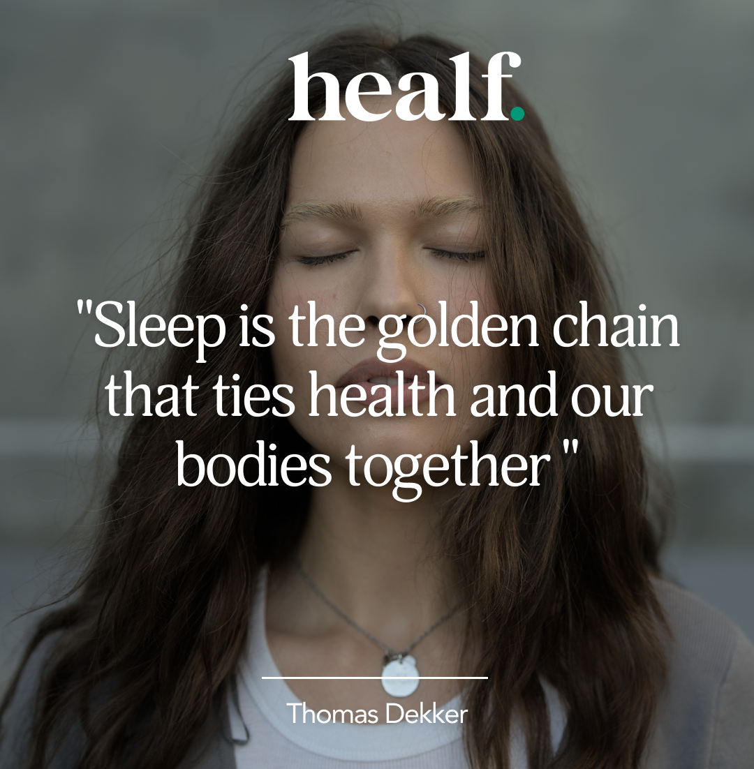 Sleep is the golden chain
