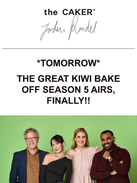 Finally, The Great Kiwi Bake Off Season 5!
