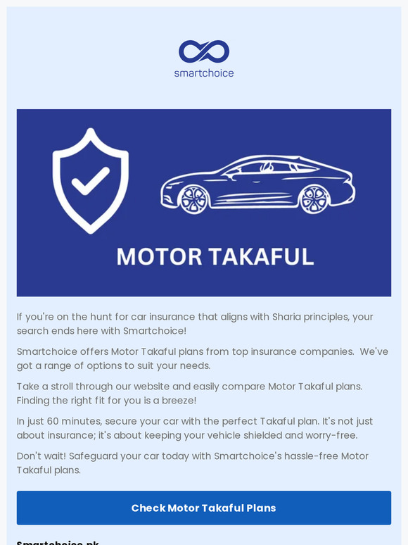 Get the best motor takaful plans for your car!!!
