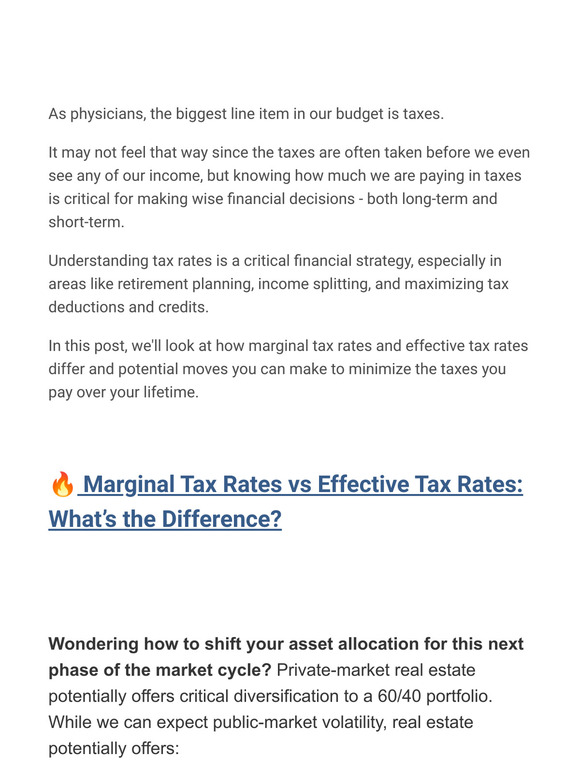 Physician On Fire Marginal Tax Rates Vs Effective Tax Rates What S Physician On Fire Marginal Tax Rates Vs Effective Tax Rates What S